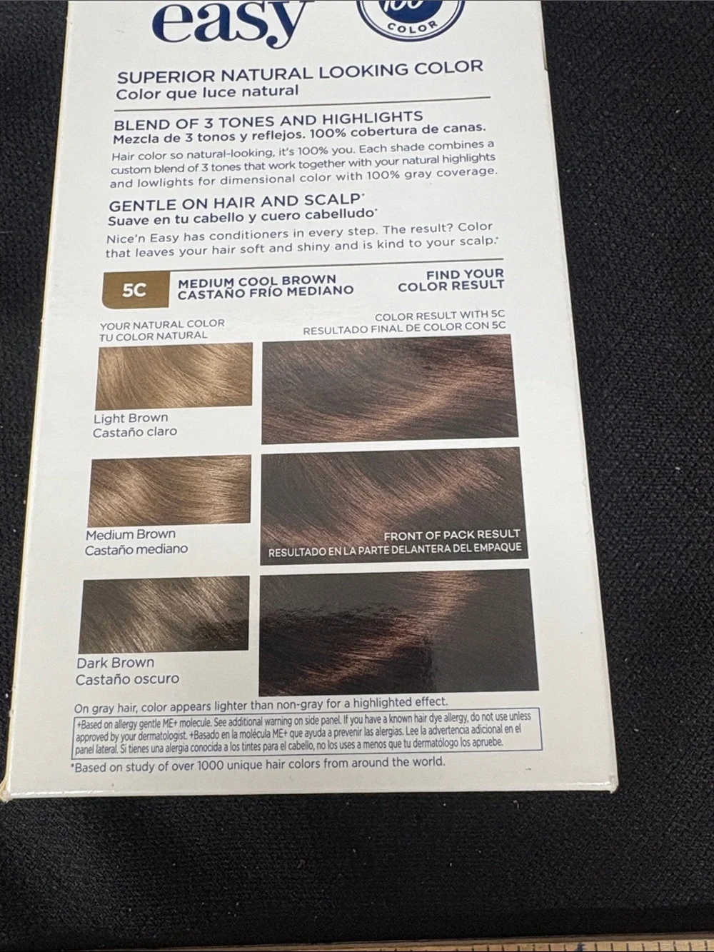 Nice'n Easy Permanent Hair Color - Medium Cool Brown (5C)